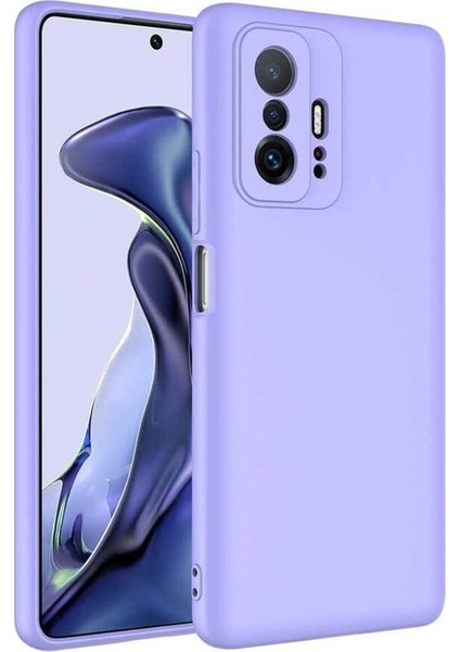 Xiaomi Mi 11T Pro 5g Uyumlu Kılıf Mara Lansman Kapak, Lila