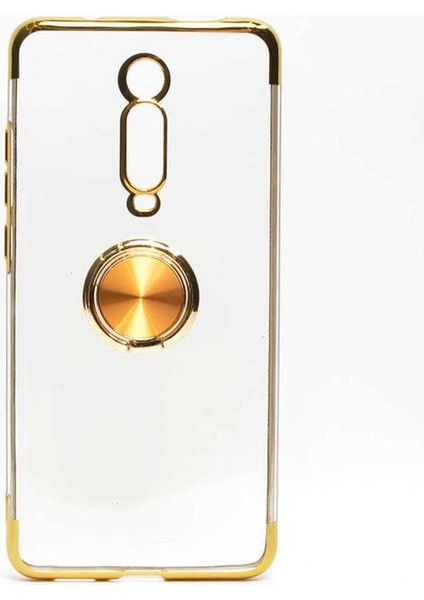 Xiaomi Mi 9t Uyumlu Kılıf Gess Silikon, Gold