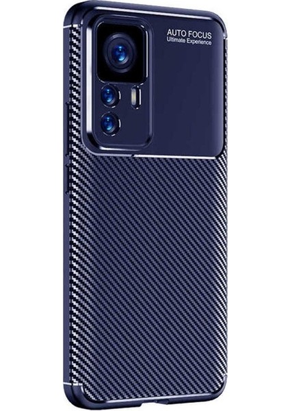 Xiaomi Mi 12T Uyumlu Kılıf Negro Silikon Kapak, Lacivert