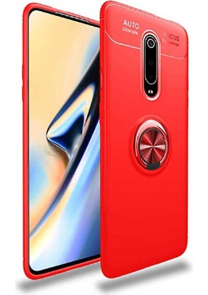 Xiaomi Mi 9t Uyumlu Kılıf Ravel Silikon Kapak, Kırmızı