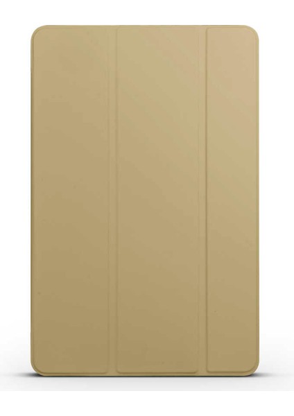 Xiaomi Mi Pad 5 Uyumlu Zore Smart Cover Standlı 1-1 Kılıf, Gold