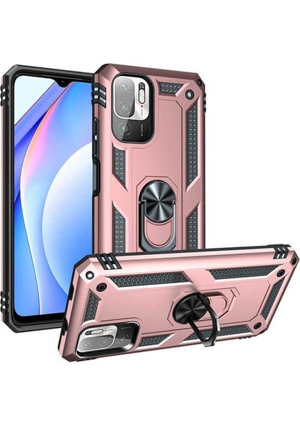 Xiaomi Poco M3 Pro Uyumlu Kılıf Vega Kapak, Rose Gold