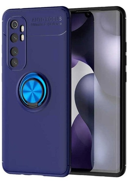 Xiaomi Mi Note 10 Lite Uyumlu Kılıf Ravel Silikon Kapak, Mavi