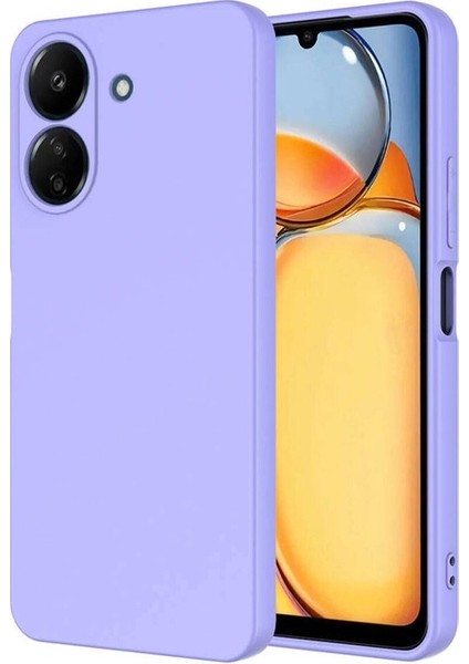 Xiaomi Poco C65 Uyumlu Kılıf Mara Lansman Kapak, Lila