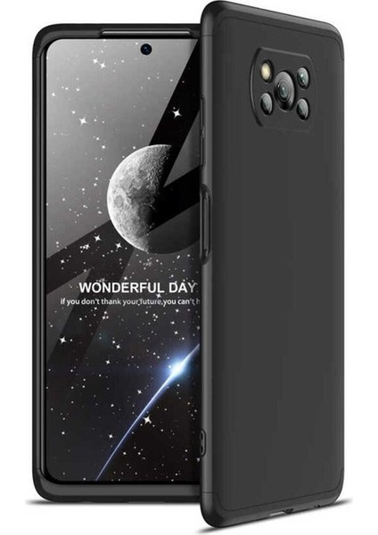 Xiaomi Poco X3 Uyumlu Kılıf Ays Kapak, Siyah