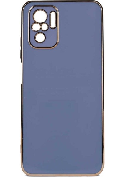 Xiaomi Poco M5S Uyumlu Kılıf Bark Kapak, Açık Mavi