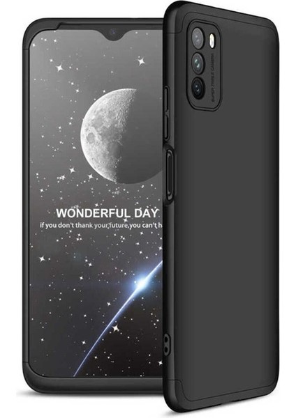 Xiaomi Poco M3 Uyumlu Kılıf Ays Kapak, Siyah