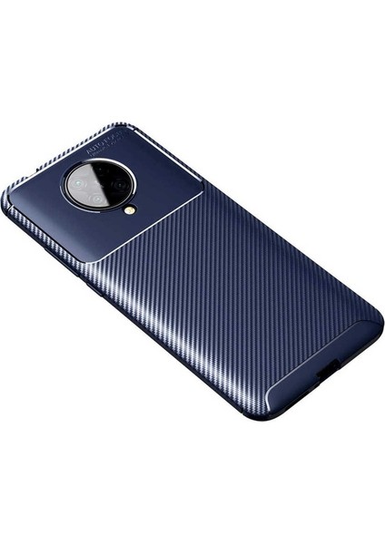 Xiaomi Poco F2 Pro Uyumlu Kılıf Negro Silikon Kapak, Lacivert
