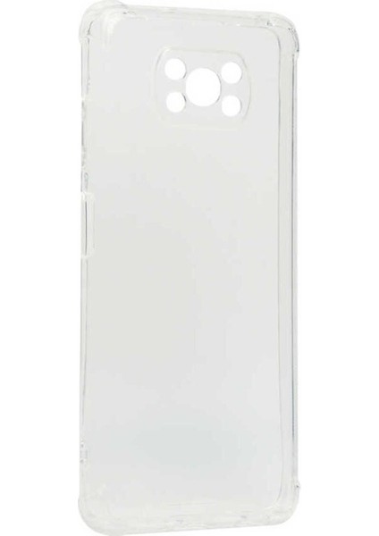 Xiaomi Poco X3 Uyumlu Kılıf Kamera Korumalı Nitro Anti Shock Silikon