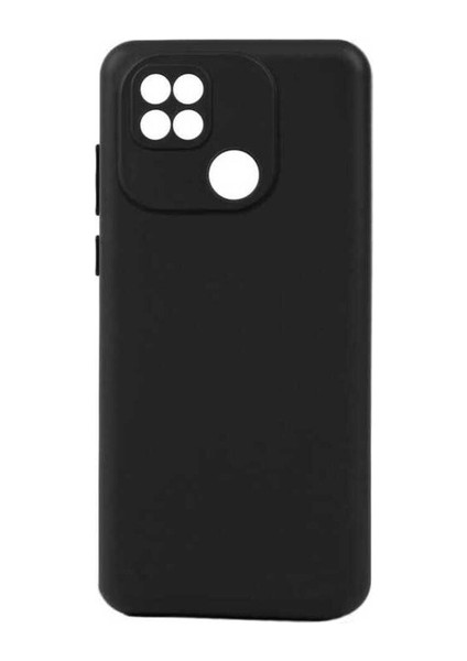Xiaomi Poco C40 Uyumlu Kılıf Biye Silikon, Siyah