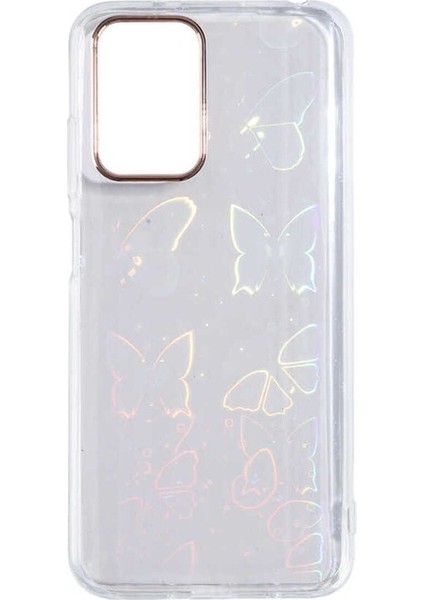Xiaomi Redmi 10 Uyumlu Kılıf Sidney Desenli Sert Kapak, Butterfly No2