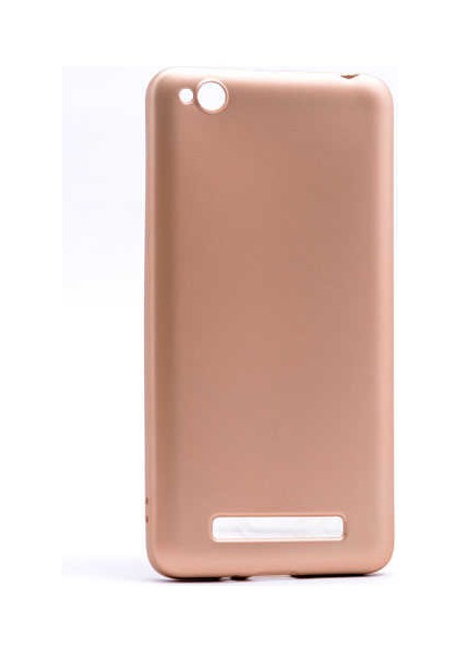 Xiaomi Redmi 4A Uyumlu Kılıf Premier Silikon Kapak, Gold