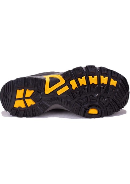Shell Siyah Sarı Ortopedik Outdoor Waterproof Erkek Spor Ayakkabı fırsatları