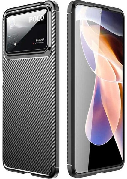 Xiaomi Poco X4 Pro 5g Uyumlu Kılıf Negro Silikon Kapak, Siyah