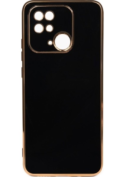 Xiaomi Redmi 10C Uyumlu Kılıf Bark Kapak, Siyah