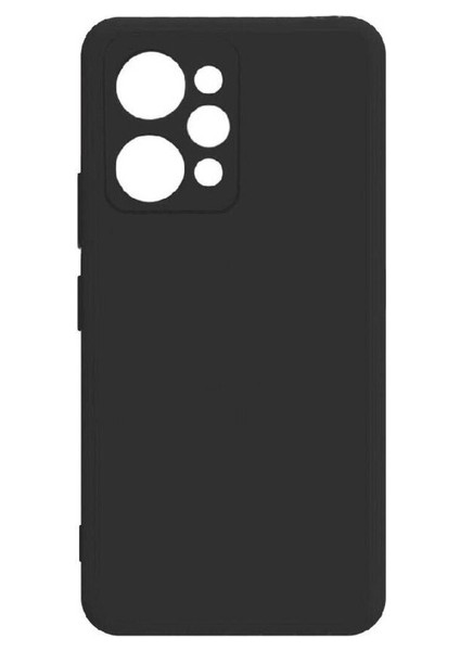 Xiaomi Redmi 12 Uyumlu Kılıf Biye Silikon, Siyah
