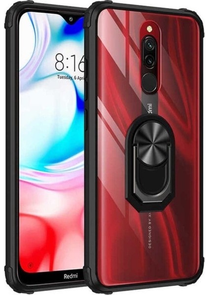 Xiaomi Redmi 8A Uyumlu Kılıf Mola Kapak, Siyah