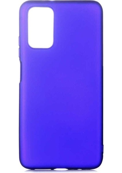 Xiaomi Redmi 9t Uyumlu Kılıf Premier Silikon Kapak, Saks Mavi