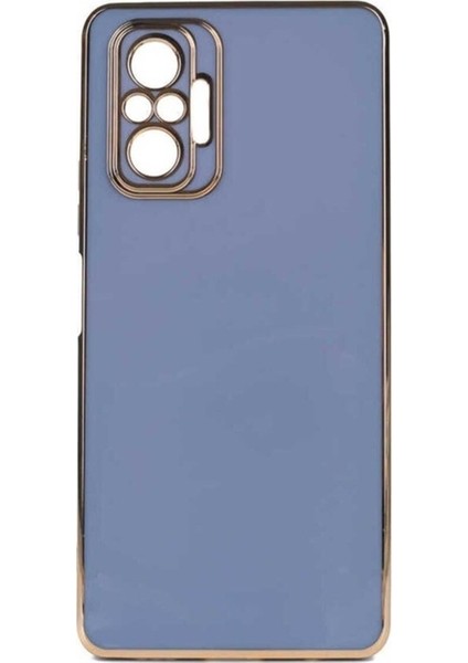 Xiaomi Redmi Note 10 Pro Uyumlu Kılıf Bark Kapak, Açık Mavi