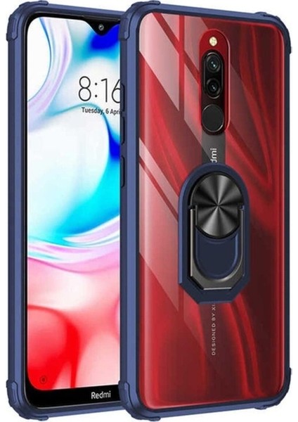 Xiaomi Redmi 8A Uyumlu Kılıf Mola Kapak, Lacivert