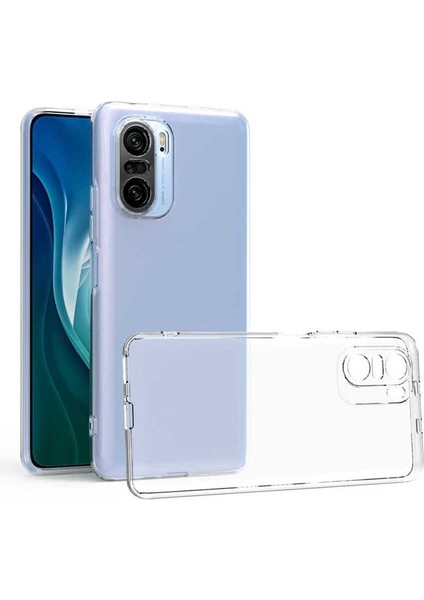 Xiaomi Redmi K40 Uyumlu Kılıf Kamera Korumalı Süper Silikon Kapak