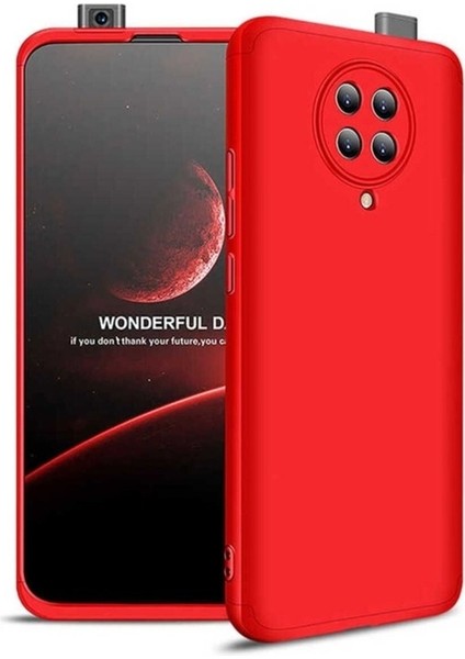 Xiaomi Redmi K30 Pro Uyumlu Kılıf Ays Kapak, Kırmızı