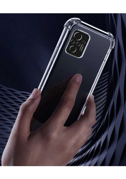 Xiaomi Redmi Note 10 Uyumlu Kılıf Kamera Korumalı Nitro Anti Shock Silikon