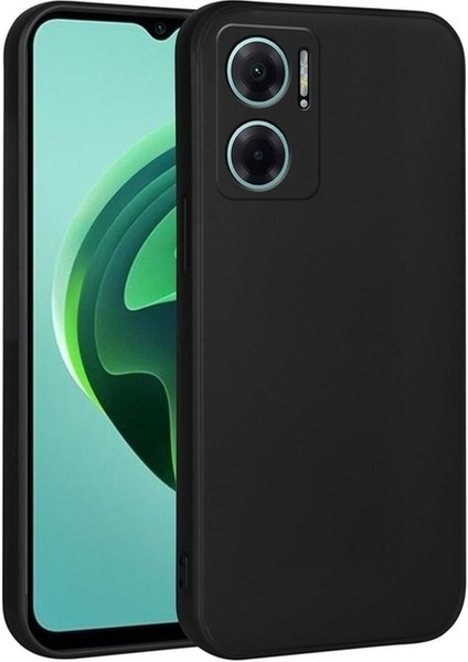 Xiaomi Redmi Note 11E Uyumlu Kılıf Biye Silikon, Siyah