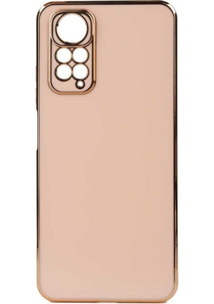 Xiaomi Redmi Note 12 4g Uyumlu Kılıf Bark Kapak, Rose Gold