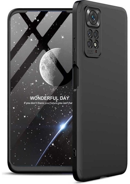 Xiaomi Redmi Note 11 Global Uyumlu Kılıf Ays Kapak, Siyah