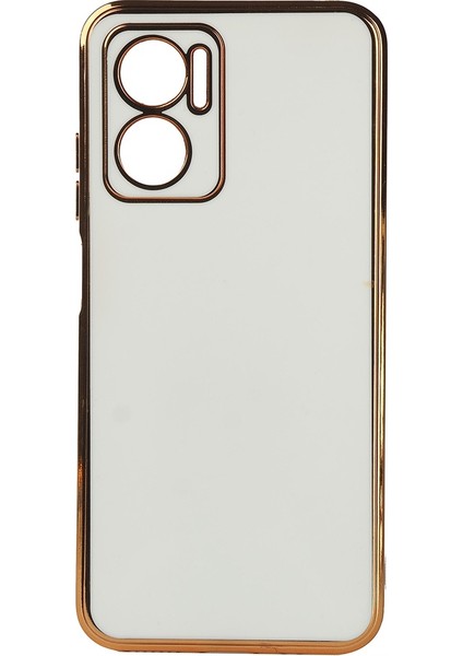 Xiaomi Redmi Note 11E Uyumlu Kılıf Bark Kapak, Beyaz