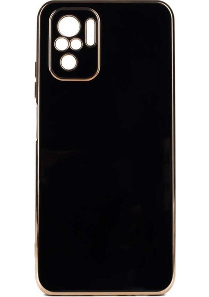 Xiaomi Redmi Note 10S Uyumlu Kılıf Bark Kapak, Siyah