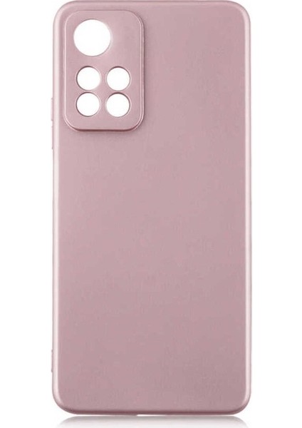 Xiaomi Redmi Note 11 Pro Plus 5g Uyumlu Kılıf Premier Silikon Kapak, Rose Gold