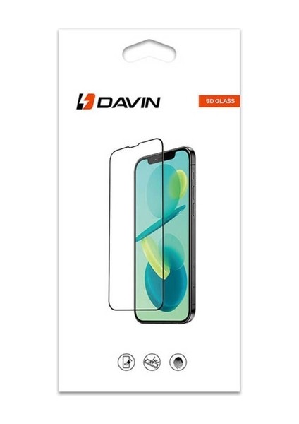 Xiaomi Redmi Note 11E Uyumlu Davin 5d Cam Ekran Koruyucu