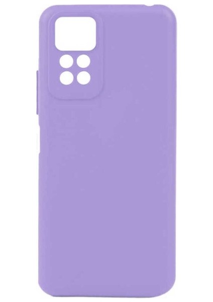 Xiaomi Redmi Note 11S Global Uyumlu Kılıf Biye Silikon, Lila