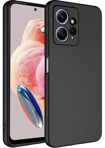 Xiaomi Redmi Note 12 4g Uyumlu Kılıf Mara Lansman Kapak, Siyah