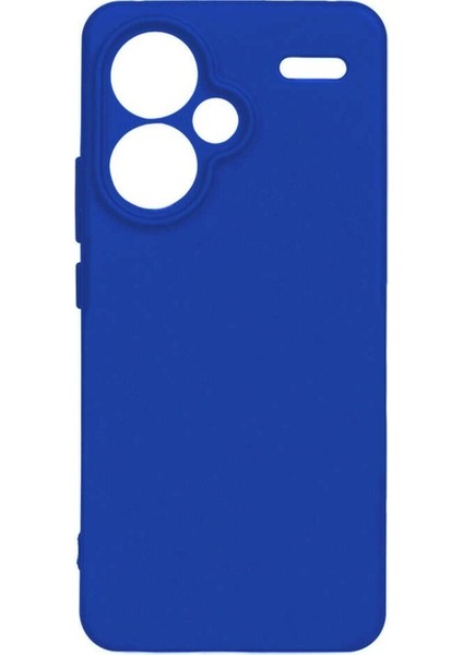 Xiaomi Redmi Note 13 Pro Plus 5g Uyumlu Kılıf Biye Silikon, Mavi