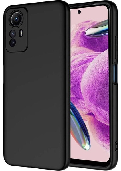 Xiaomi Redmi Note 12S Uyumlu Kılıf Mara Lansman Kapak, Siyah