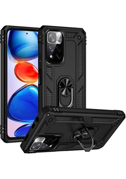 Xiaomi Redmi Note 11 Pro Plus 5g Uyumlu Kılıf Vega Kapak, Siyah