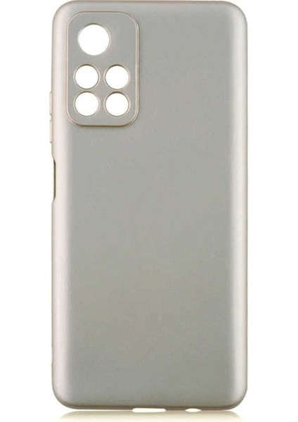 Xiaomi Redmi Note 11T 5g Uyumlu Kılıf Premier Silikon Kapak, Gold