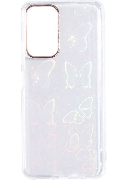 Xiaomi Redmi Note 11T 5g Uyumlu Kılıf Sidney Desenli Sert Kapak, Butterfly No2