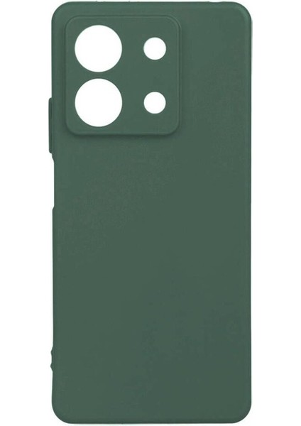 Xiaomi Redmi Note 13 5g Uyumlu Kılıf Biye Silikon, Haki