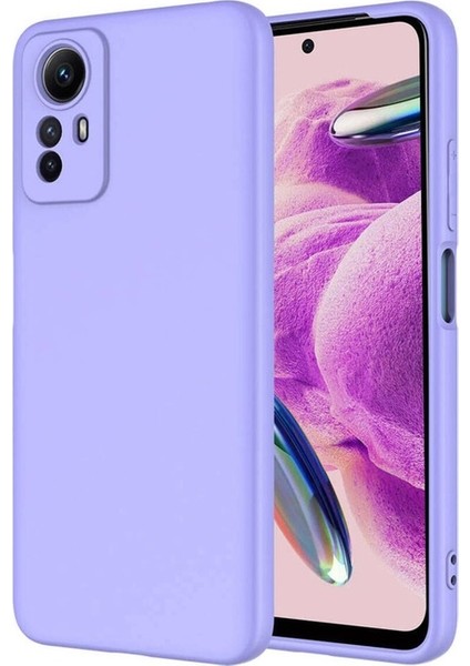 Xiaomi Redmi Note 12S Uyumlu Kılıf Mara Lansman Kapak, Lila