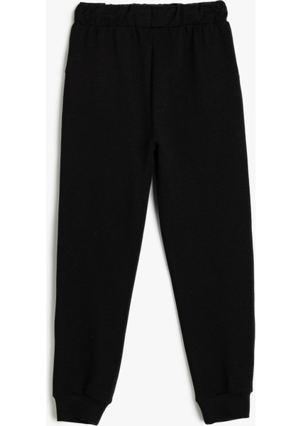 Basic Jogger Eşofman Altı Beli Bağlamalı Cepli