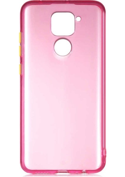 Xiaomi Redmi Note 9 Uyumlu Kılıf Bistro Kapak, Pembe