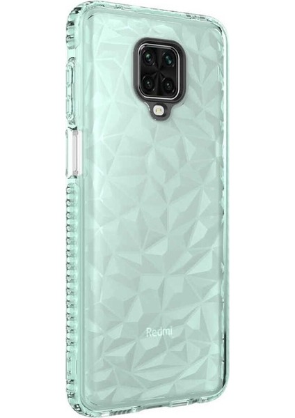 Xiaomi Redmi Note 9 Pro Uyumlu Kılıf Buzz Kapak, Yeşil
