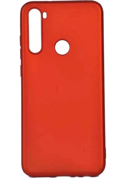 Xiaomi Redmi Note 8t Uyumlu Kılıf Premier Silikon Kapak, Kırmızı