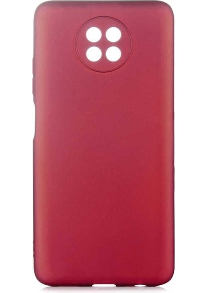 Xiaomi Redmi Note 9 5g Uyumlu Kılıf Premier Silikon Kapak, Mürdüm