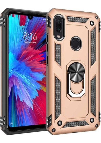 Xiaomi Redmi Note 7 Uyumlu Kılıf Vega Kapak, Gold