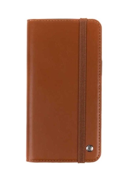 Xiaomi Redmi Note 8 Pro Uyumlu Kılıf Multi Cüzdan Kılıf, Taba